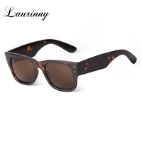 Lunettes De soleil carrées en écaille De tortue pour femmes, marque rétro gris épais, grande monture, lunettes De soleil pour hommes, Gafas De Sol UV400 1