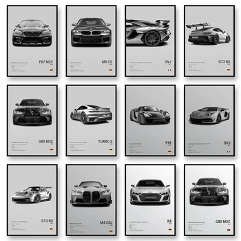 Luxury Sports Car Canvas Print 1