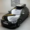 1/18 AUDI RS6 Avant Alloy Die Cast Toy Car Model Sound and Light Children's Toy Collectibles Birthday gift 1