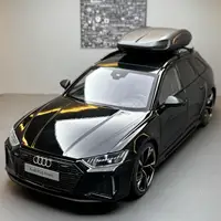 1/18 AUDI RS6 Avant Alloy Die Cast Toy Car Model Sound and Light Children's Toy Collectibles Birthday gift 1