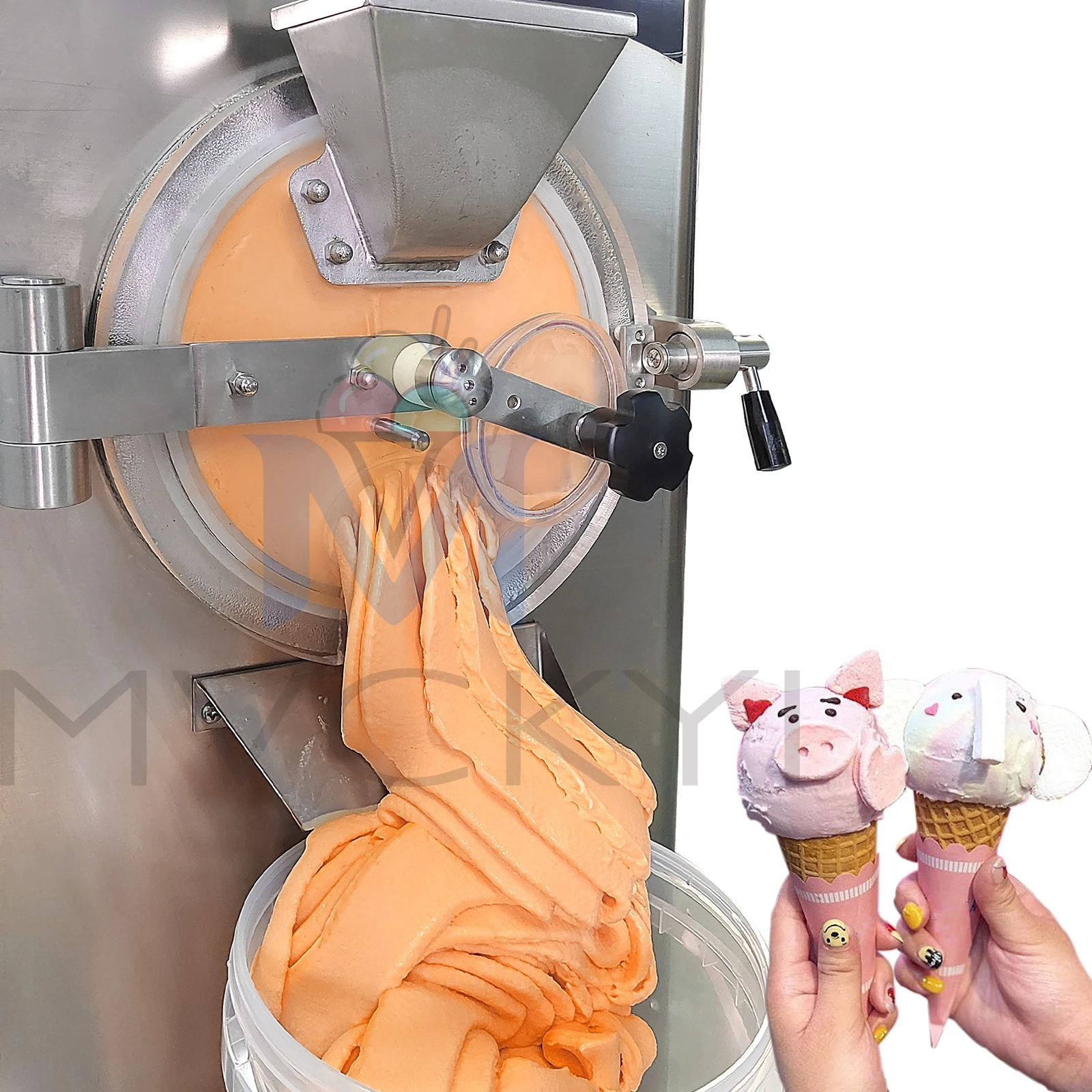 Snack Machinery Hard Ice Cream Machine Italian Gelato Maker Machinery for  Sale - China Ice Cream Machine, Gelato Machine with Pasteurizer