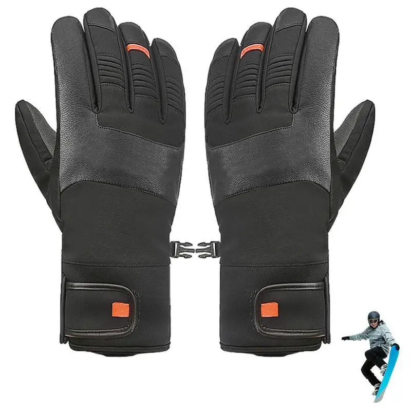 

Winter Warm Snowboard Gloves Touchscreen Fingers Snow Ski Gloves Ski Gloves With Touchscreen Fingers Heat Storage And Free