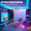 DC5V USB LED Strip Light 5050 RGB Infrared Control with 24Keys Color Change Lamp for Room Decor Holiday Christmas Party Lighting 6