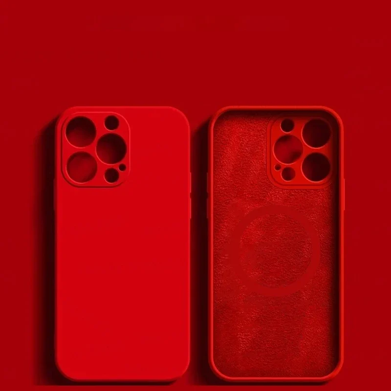 ตัวเลือกสินค้า ซิลิโคนเหลวรุ่นใหม่สำหรับเคสแม่เหล็ก Magsafe คุณภาพสูง