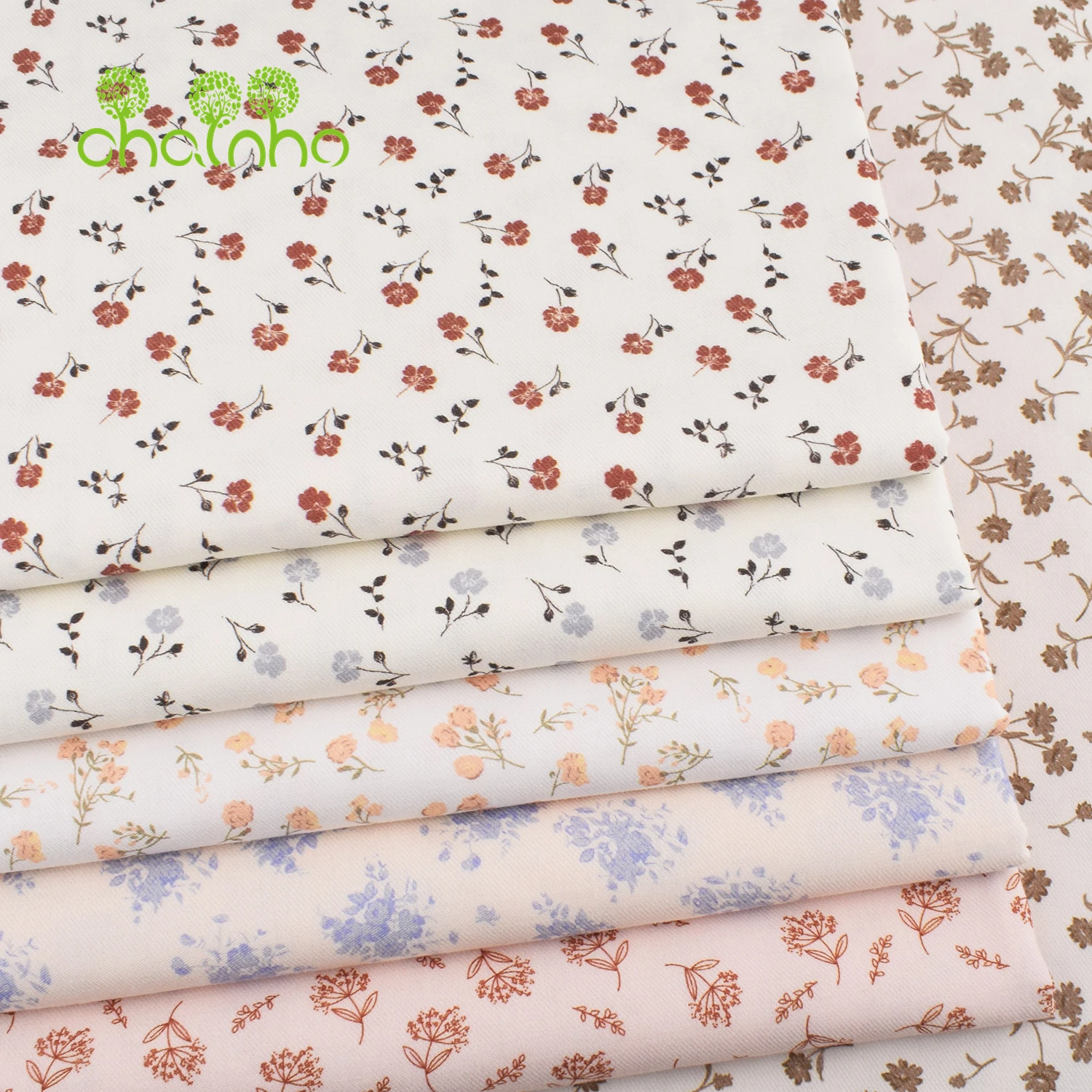 Chainho,Brushed Fabric,Cotton-Polyester,Reactive Dyeing,DIY Sewing Quilting Material For Cushion,Pillow,Sofa,Tablecloth,25MM9