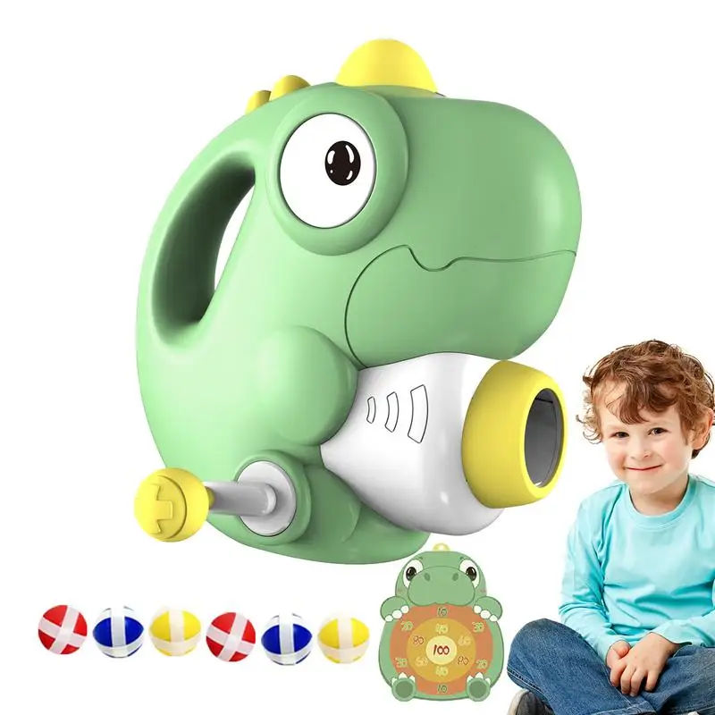 

Dinosaur Toys For Kids Dinosaur Launch Toy For Target Practice Safe Ball Shooter Outdoor Toys Educational Toys Set Hand-Eye