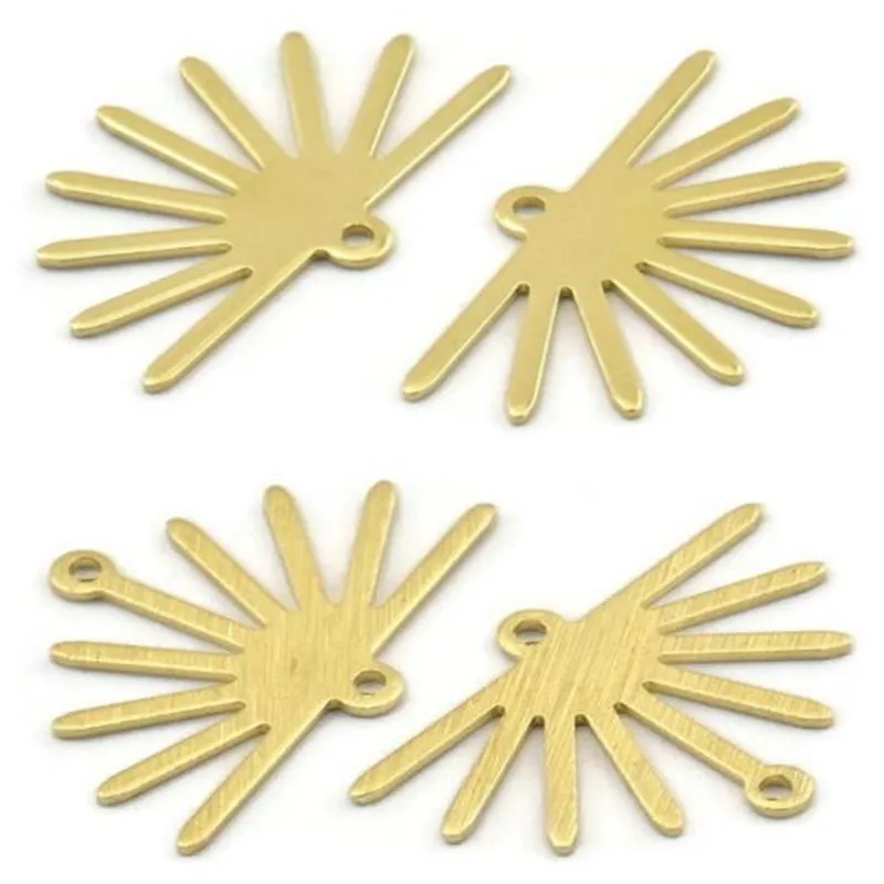 Messing Lünette 20mm - Offener Kreis Für Schmuck Basteln & Verbindungsstück