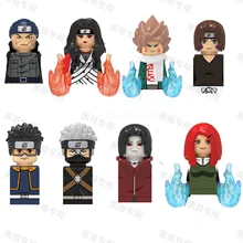 

KDL807 Narutoe anime bricks Sasuke Sakura Rin Obito Kakashi building mini blocks action toy figures Assembly toys birthday gifts