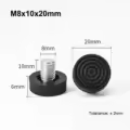 M8x10x20mm