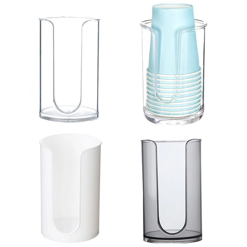 Bathroom Cup Dispenser Paper Dispenser for Vanity Countertop