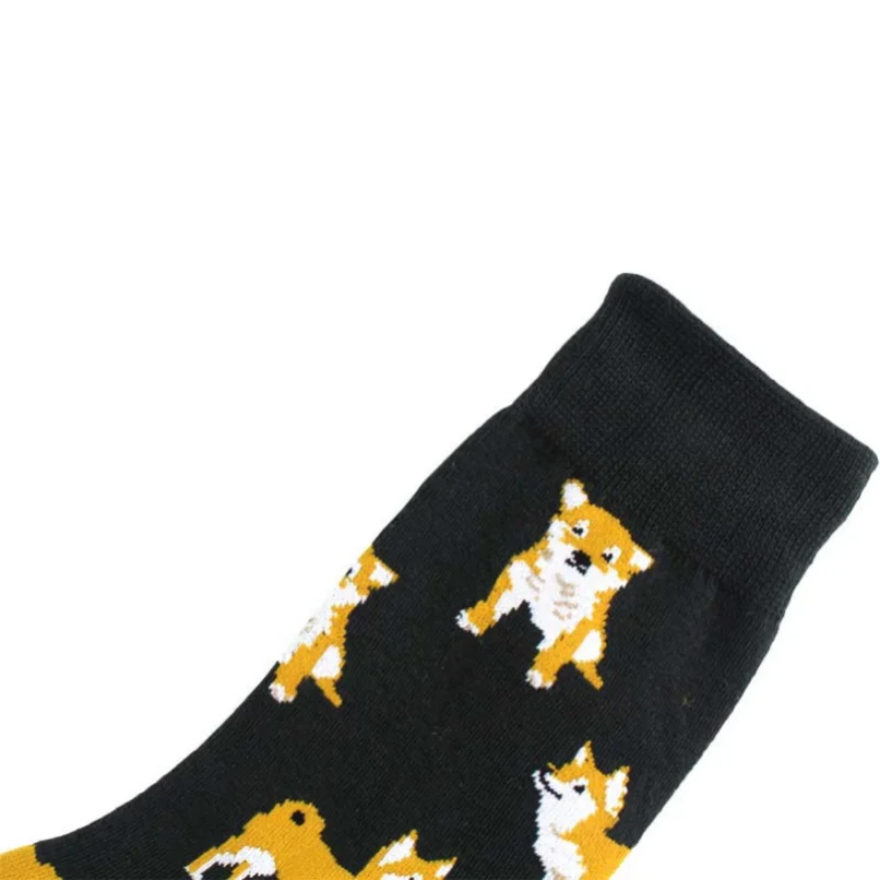 5 pairs Funny Socks Women Shiba Inu Corgi Cotton Cute Gift Pig Lovely Kawai Animal Cartoon Short Socks Ladies Harajuku 2024 New