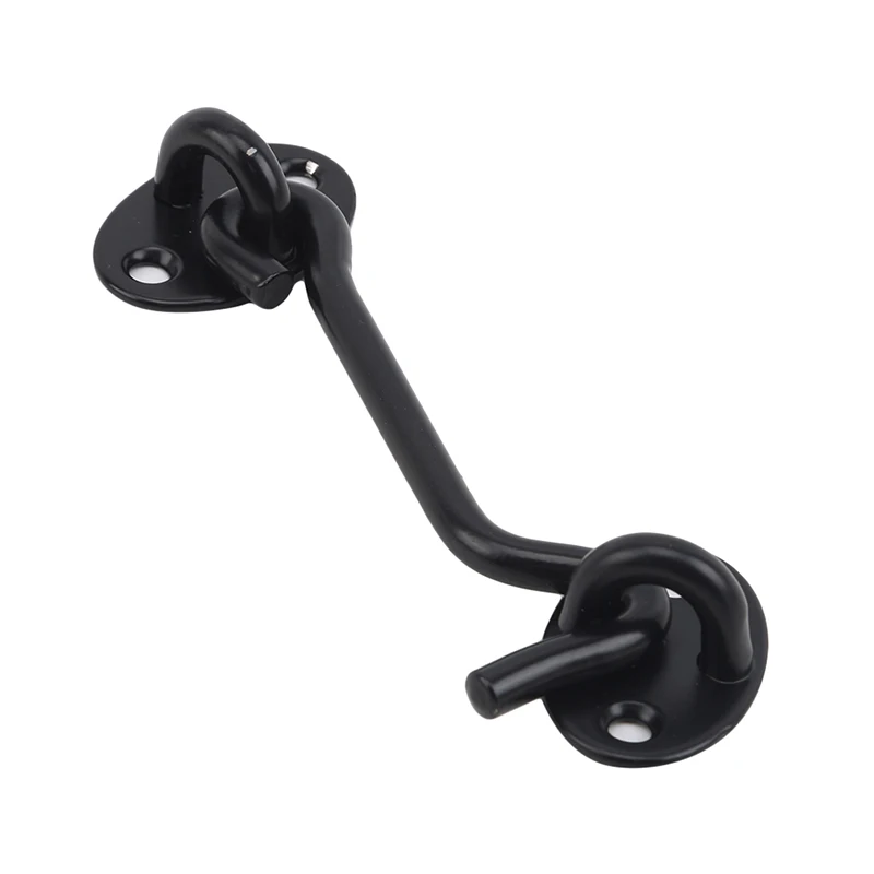 Solid Vintage Door And Window Hook Stainless Steel Cabinet Door And Window Buckle Lock Shed Gate Catch Silent Holder