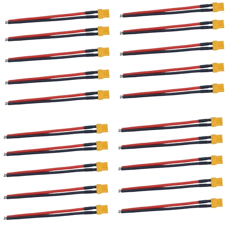 Connecteurs XT60 Mâle Femelle Lot 20pcs pour Drone FPV RC