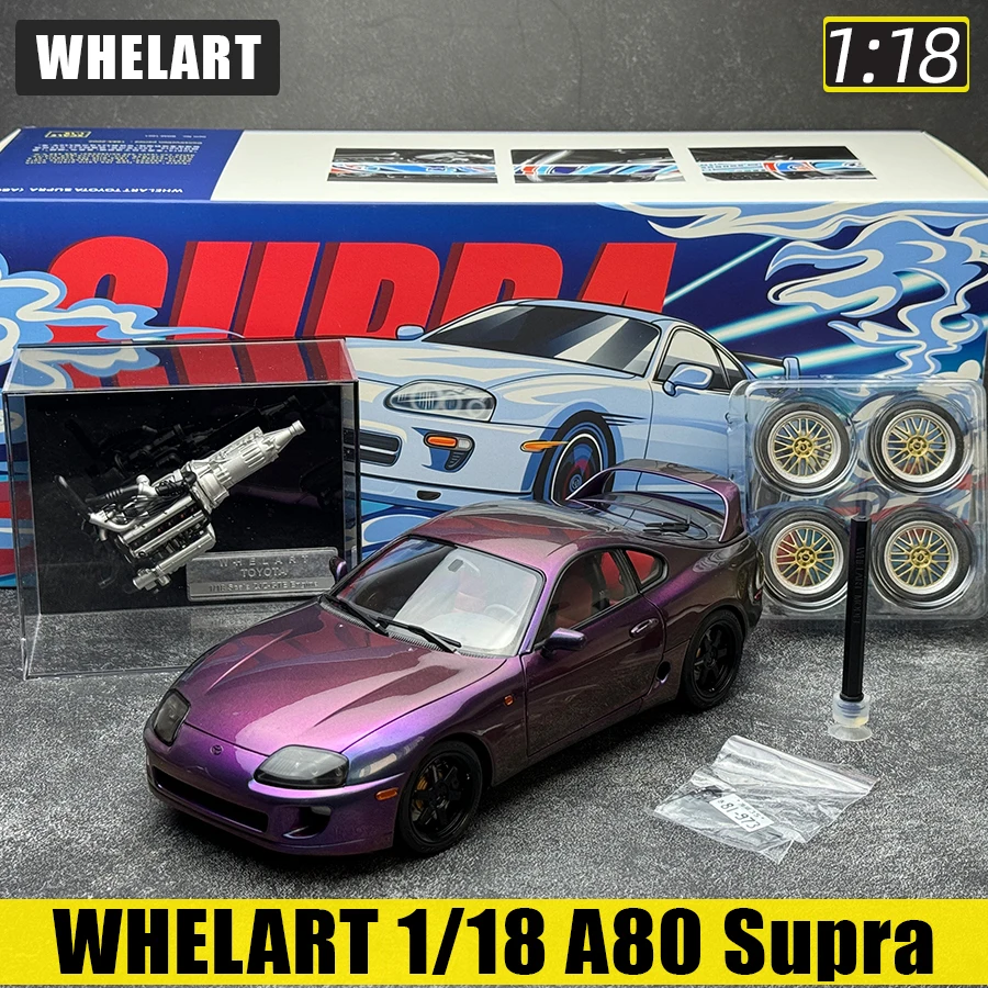 399台限定 1/18 WHELART トヨタ JZA80 スープラ 2JZ 予約 WHELART 1/18 トヨタ スープラ Supra A80 ホイール