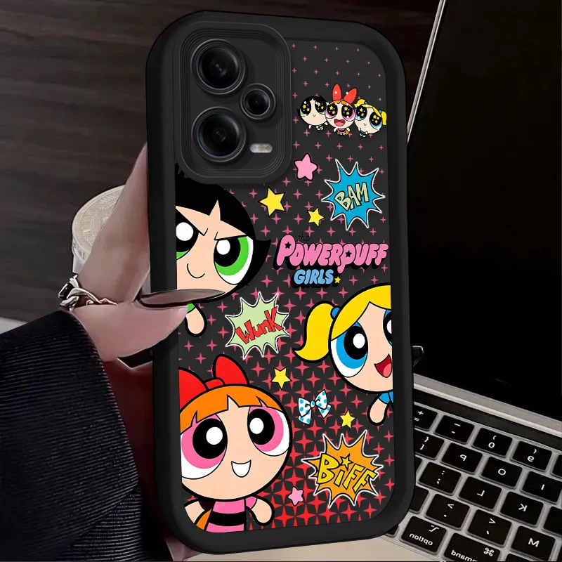 Adorable Powerpuff Girls Soft Phone Case
