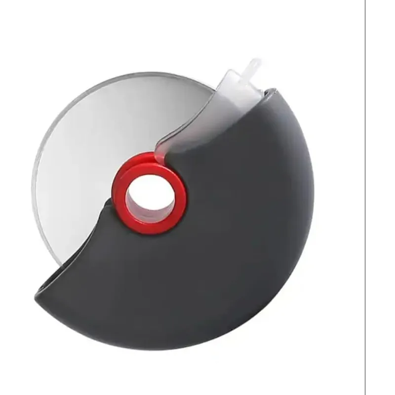 New Type Pizza Cutter Protective Hand Cover Detachable Drum Protective Hand Cutter Stainless Steel Kitchen Tools