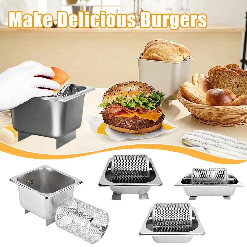 Butter Wheel for Evenly Spread Butter Steel Melted Dispenser Roller Kitchen Gadgets Burgers Tool A2D6