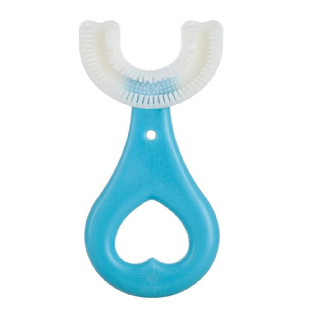 Toothbrush Children 360 Degree U-shaped Child Toothbrush Teethers Brush Silicone Kids Teeth Oral Care Cleaning 17 Toothbrush Children 360 Degree U-shaped Child Toothbrush Teethers Brush Silicone Kids Teeth Oral Care Cleaning