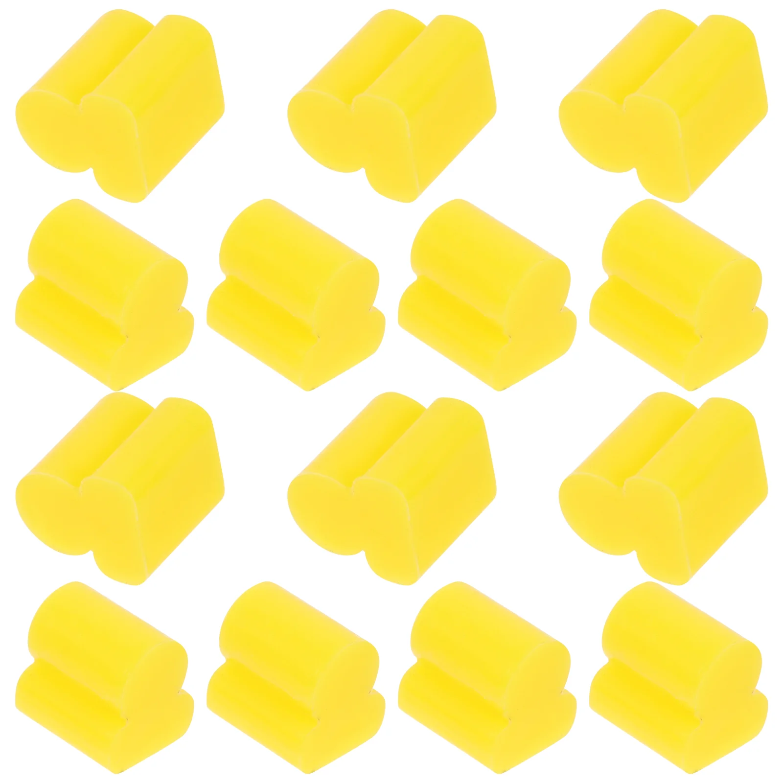 20 Pcs Large Bumper Musical Instrument Mute Pad Instruments Parts Trombone 05x05cm Silica Gel Accessories