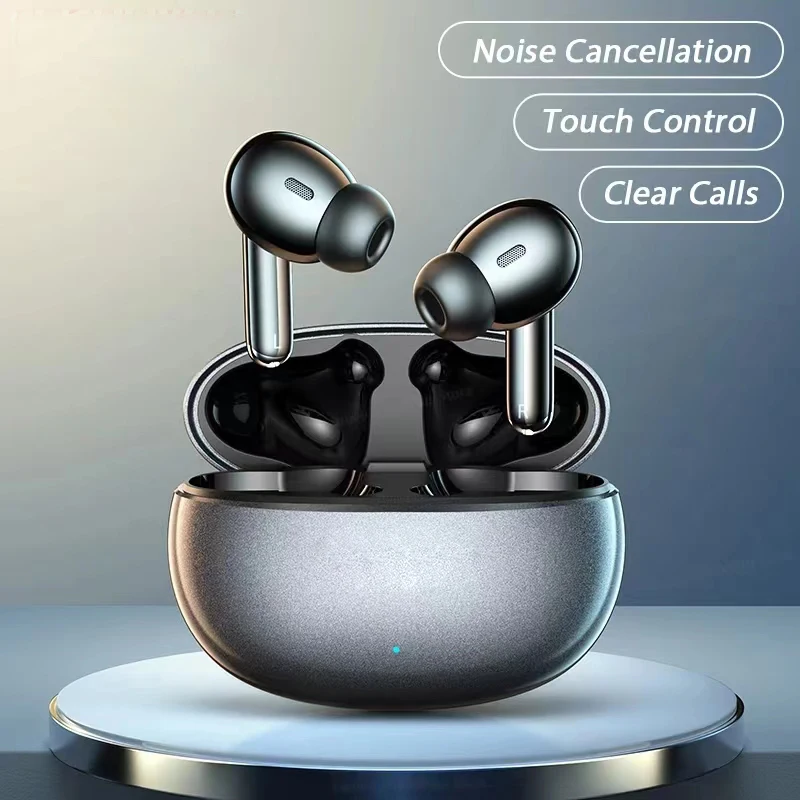 

Bluetooth 5.3 TWS Wireless Earbuds With Charging Box HandsFree Wireless Headsets Volume Control Mini Headphones Sports Earbuds