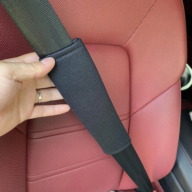 Anti Slip Soft Automotive Belt Pad Comfortable Car Seat Belt Cover Compact  Protective Seat Belt Cushion Car SeatBelt Accessories - AliExpress
