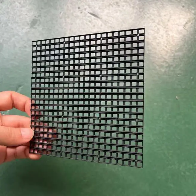 LED 마스크 P5.59, 12.5cm x 12.5cm, 16 홀, LED 실내 및 실외 무대 렌탈 스크린 2121, LED 비드 디스플레이 스크린 커버, 10 개