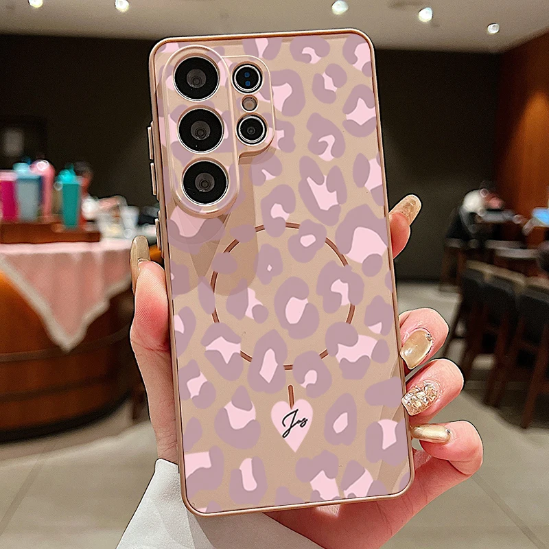 Striped Pattern Magnetic Phone Case Cover