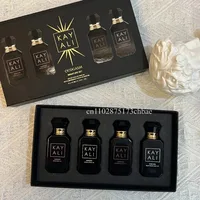 Ensemble de 4x10ml KAYALI Eau de Parfum Unisexe, Collection de Parfums Miniatures de Voyage Longue Durée aux Notes Florales, Fruitées, Musquées et Vanillées Royales 4
