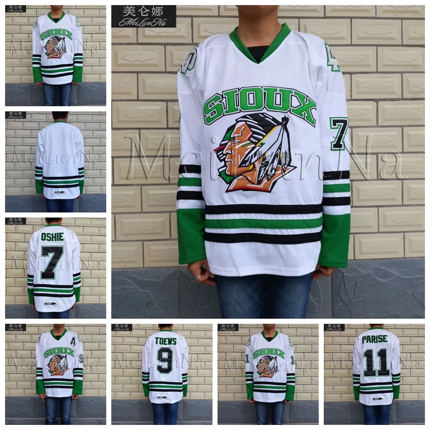North Dakota Fighting Sioux 7 TJ Oshie 
