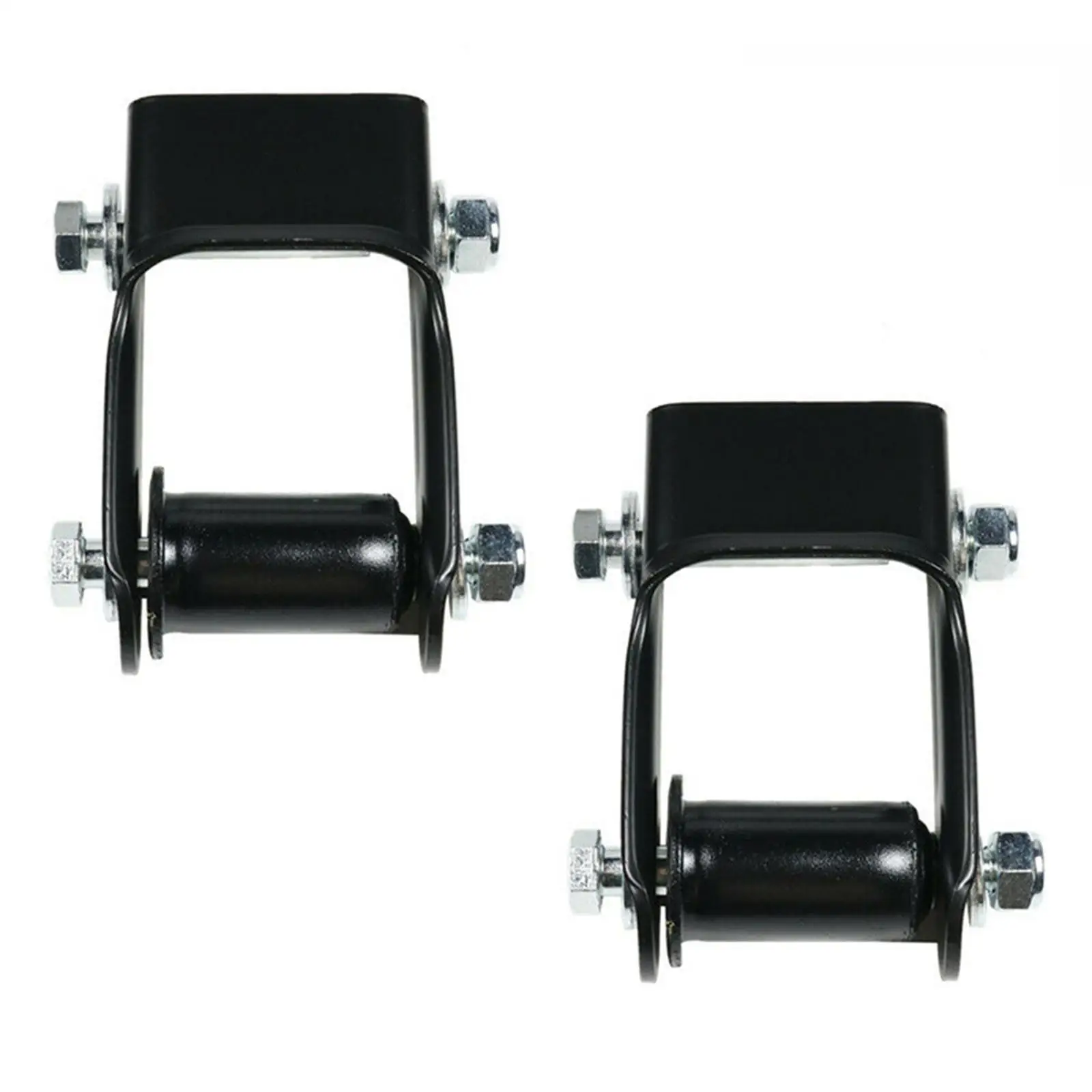 

2Pcs Rear Leaf Spring Shackle Kit Exquisite Workmanship Easily Install Durable Decorative Accessories for Chevrolet Blazer
