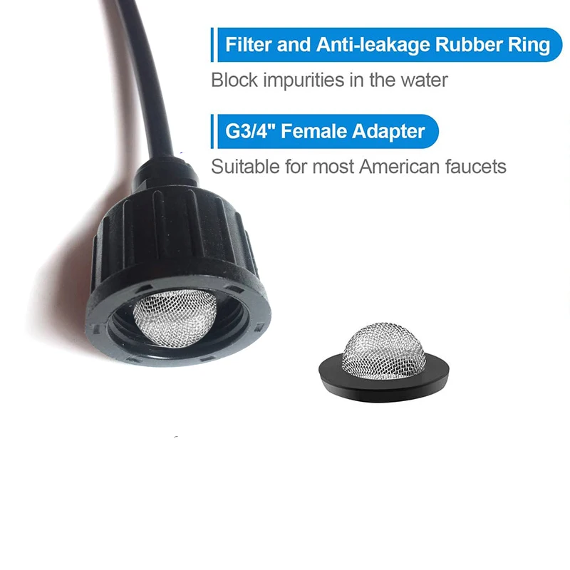 Sistema Nebulizzazione Esterno 80m - Per Patio, Giardino - Raffreddamento Fino A -12°C - Foto 8