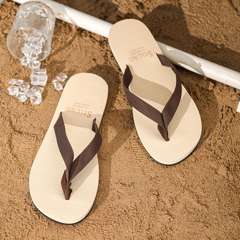 Pánské žabky, protiskluzové letní pantofle, pohodlné pantofle pro vnitřní i venkovní použití, měkké pěnové pantofle_voghion.com