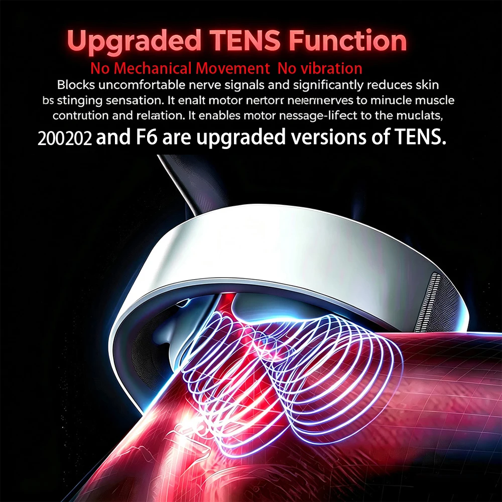 TENS Pulse Back Neck Massage 4 Models Electric Smart Shoulder Cervical Massager Muscle Beating Skin Care Tool