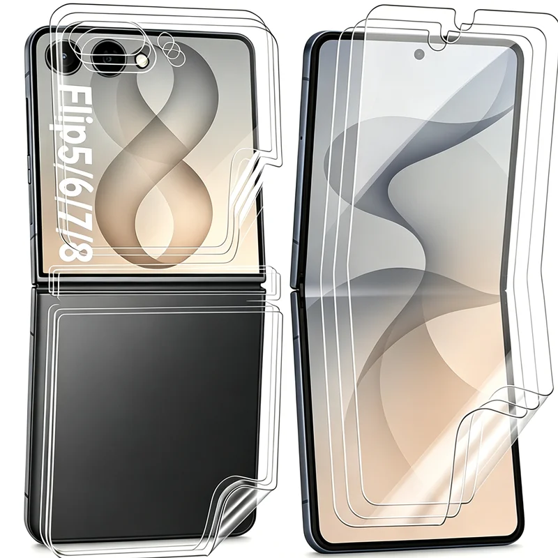 Hydrogel Hinge Protective Anti-Scratch HD Screen Protector
