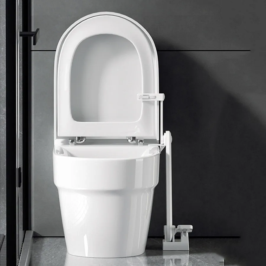 Foot Pedal Toilet Lid Lifter Anti-dirty Foot-operated Toilet Seat Lid Holder Device Bathroom Accessories
