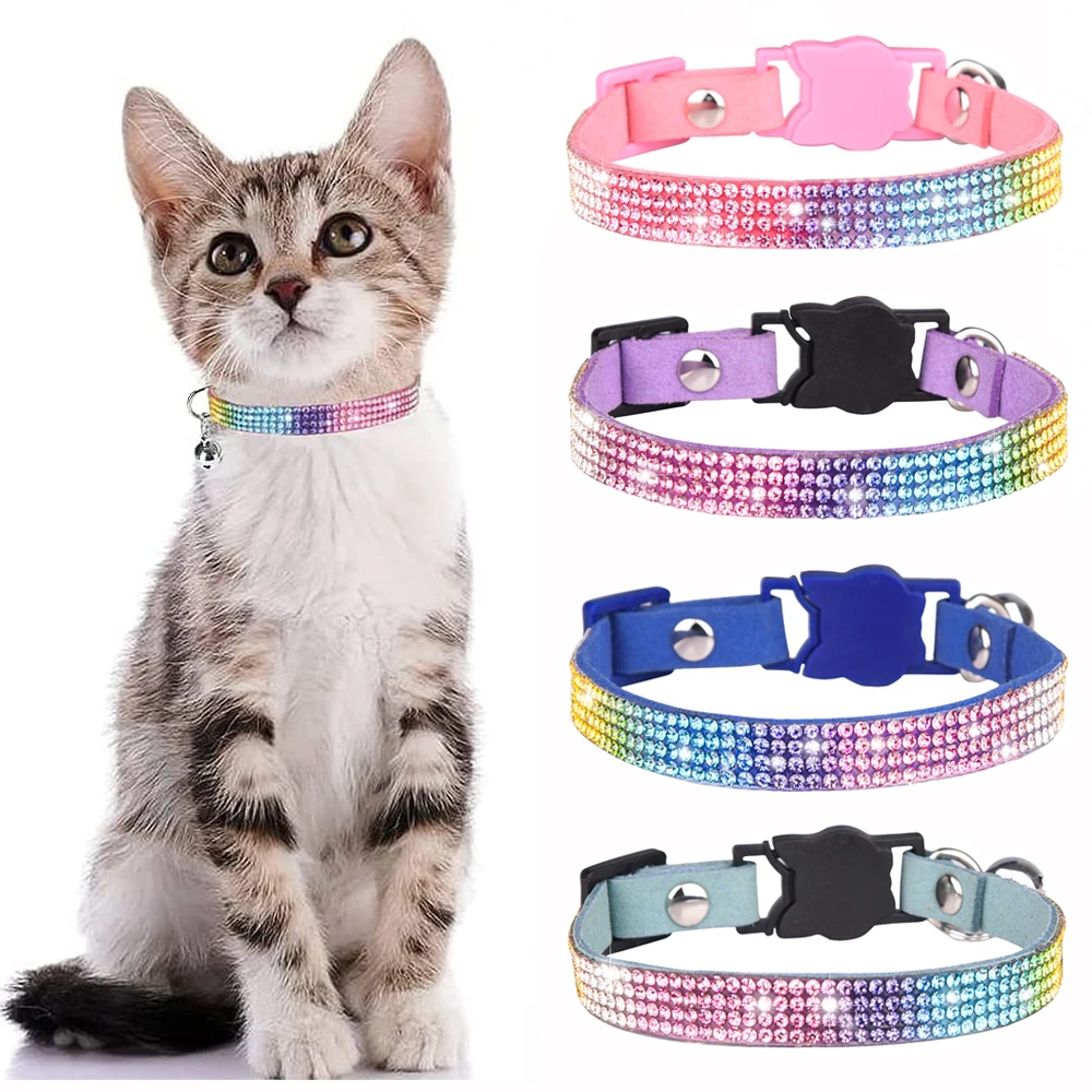 Collars Cat Chain, Bling Collars Cats, Luxury Cat Collars