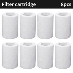 Universal Water Outlet Purifier Faucet Filter for Kitchen and Bathroom - High - Density PP Cotton Filtration (H)