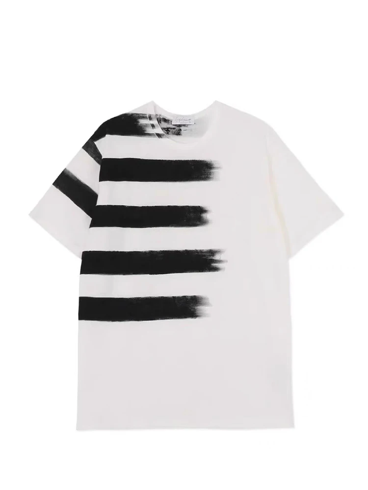 

Y3 Piano Key Print Short Sleeve T-Shirt Yohji Yamamoto Y-3 T-Shirts Tops Loose O-Neck Oversize Tees Under Shirt Clothes