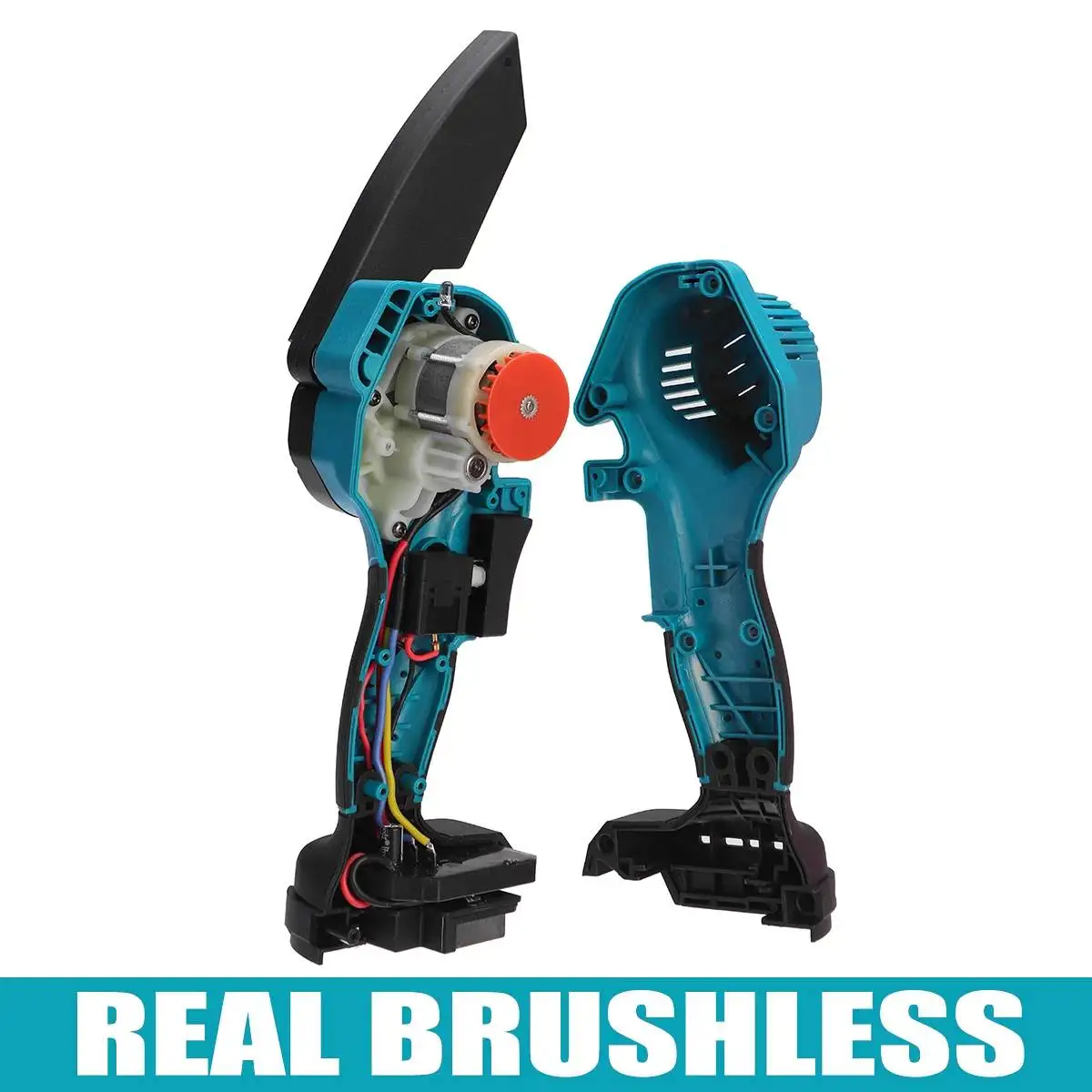 8 Inch Brushless Electric Cordless Chain Saw Handheld Rechargeable Pruning Wood Power Tool For Makita 18V Battery By VIOLEWORKS 5