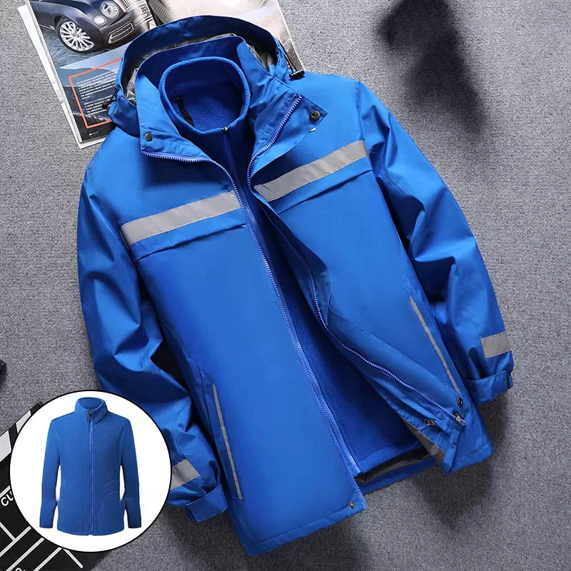 Reflective Stripe Hooded Work Jacket Ｌ Fall/Winter 2024 Preview – Supreme
