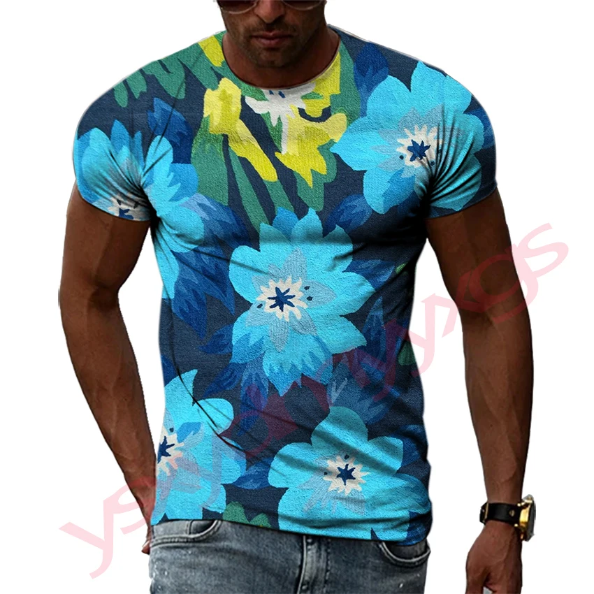 

Summer Fashion Graffiti Picture Trend T Shirts For Men Casual 3D Print Tees Hip Hop Personality Round Neck Short Sleeve Tops