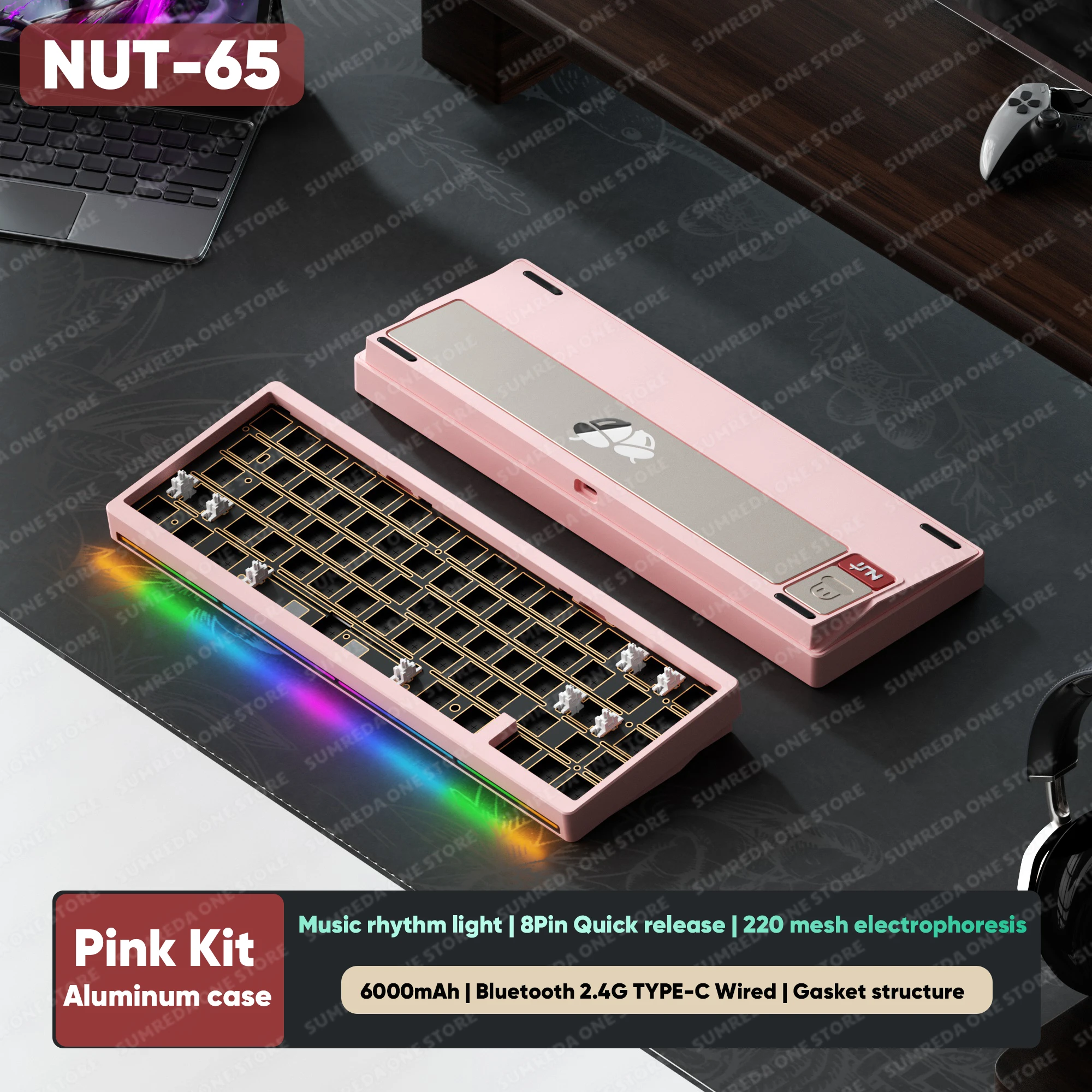 weikav sugar 65 完成品+おまけキーキャップ weikav sugar 65 完成品+おまけキーキャップ