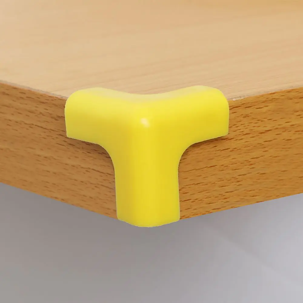 Soft Silicon Table Desk Corner Guard Baby Safe Corner Protector Children Safety Edge Guards For Baby Kids Protection 4PCS silicone table corner protector table corner protector table edge protector