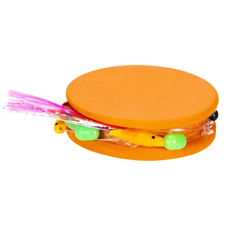 5 Tablas De Bobinado De Línea De Pesca Con Caja, De Espuma EVA Con Muescas, Diseño Doble Cara, Portátil, 185x105x33 Mm, Para Anzuelos Y Aparejos