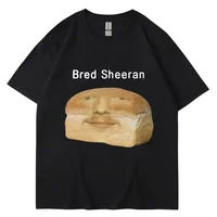 Funny Ed Sheeran Meme Print T Shirts Men Women Humor Creativity Short Sleeve Oversized Casual Spring Summer T-shirt Streetwear 1