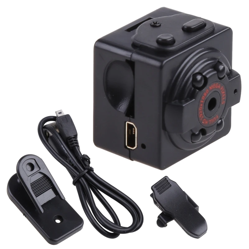 SQ8 미니 DV WiFi 카메라 1080P/720P 30fps 디지털 비디오 레코더 2MP 캠코더, 케이블 4IR 야간 투시경 조명 포함