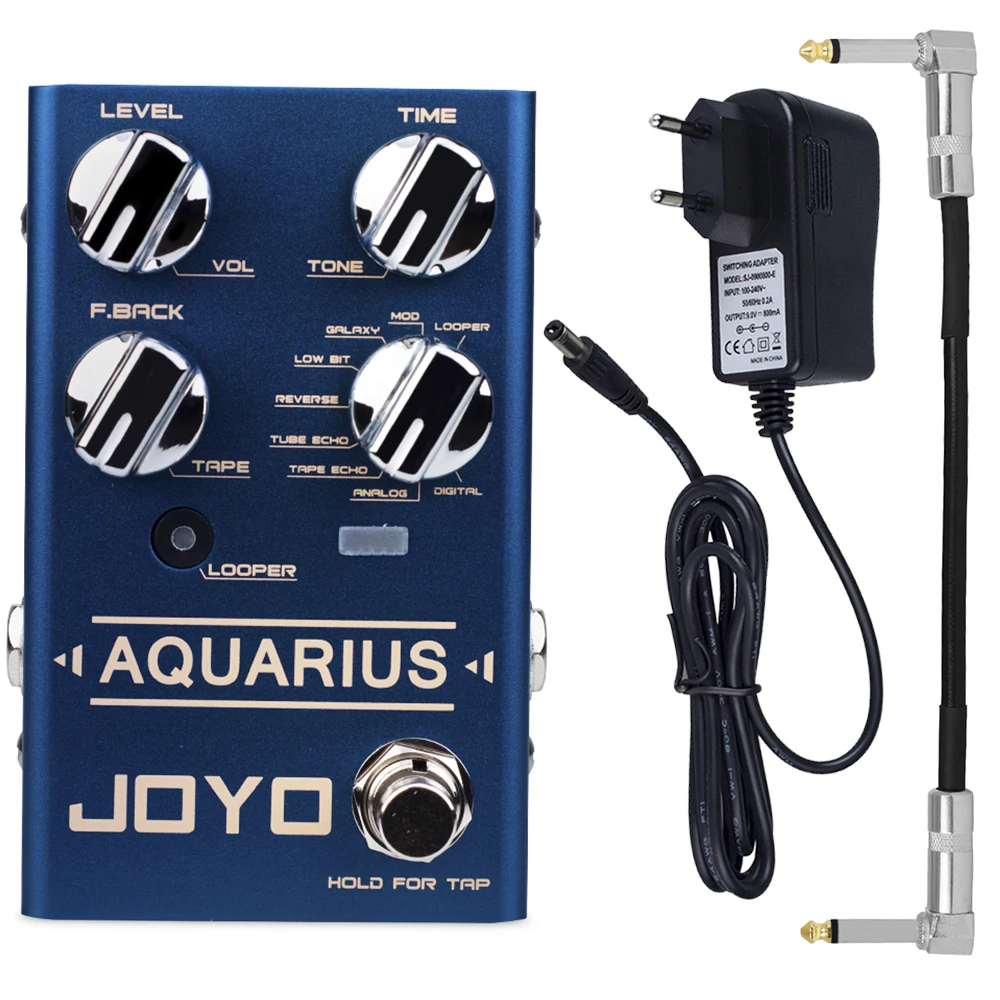 JOYO R07 AQUARIUS ギター　ディレイ　エフェクター JOYO Revolution Series R-07 AQUARIUS ディレイ＆ルーパー