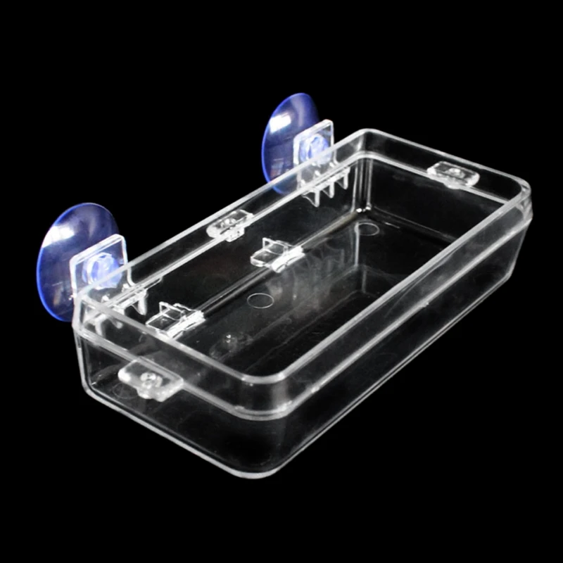 Mangiatoia Per Rettili Con Ventose Iguane Accessori Sporgenza Trasparente Anti-Fuga