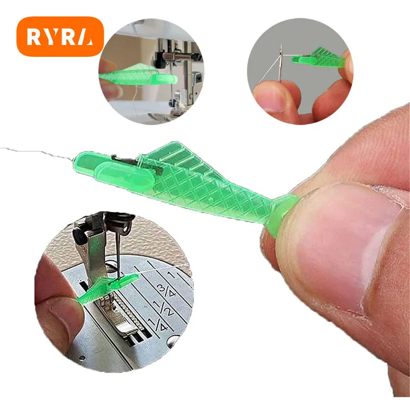 3PCS Fish Type Needle Threader Stitch Thread Guide Tool For Hand Sewing  Machine 