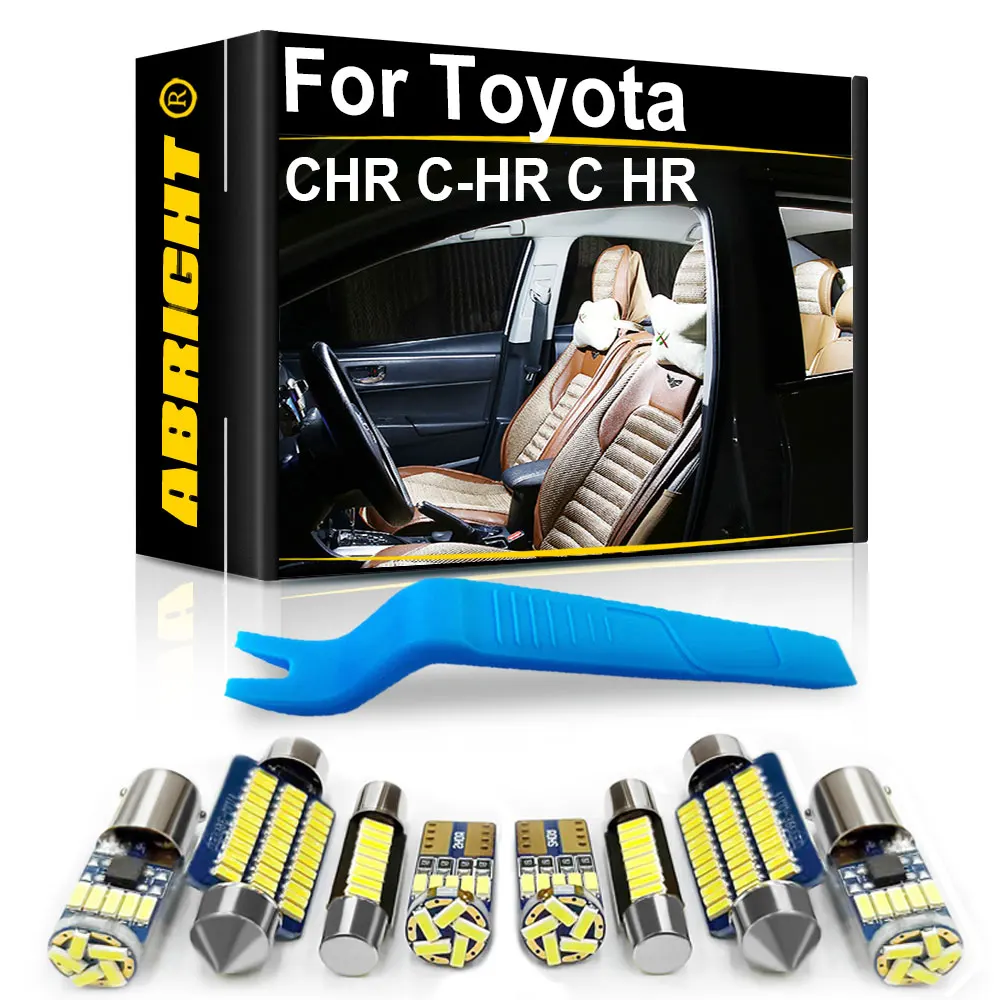 

Car LED Interior Light Canbus For Toyota CHR C HR C-HR 2018 2019 2020 2021 Tuning Car Accessories Indoor License Plate Lamp Kit